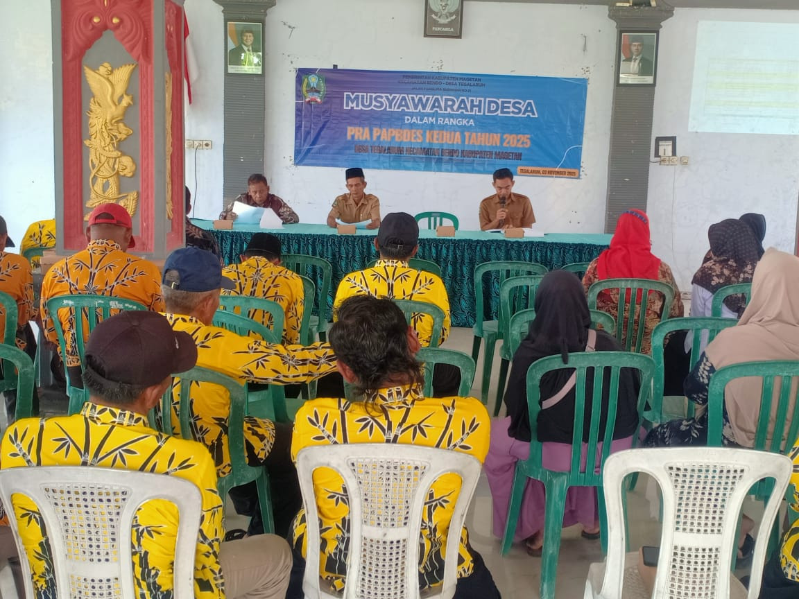 MUSDES PERUBAHAN ANGGARAN KEUANGAN APBDES TAHUN 2025